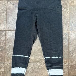 Old Navy Black and White Tie-Dye Leggings